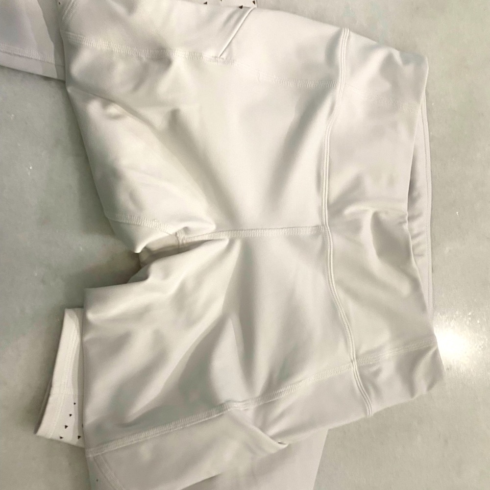 White yoga pants rarely used